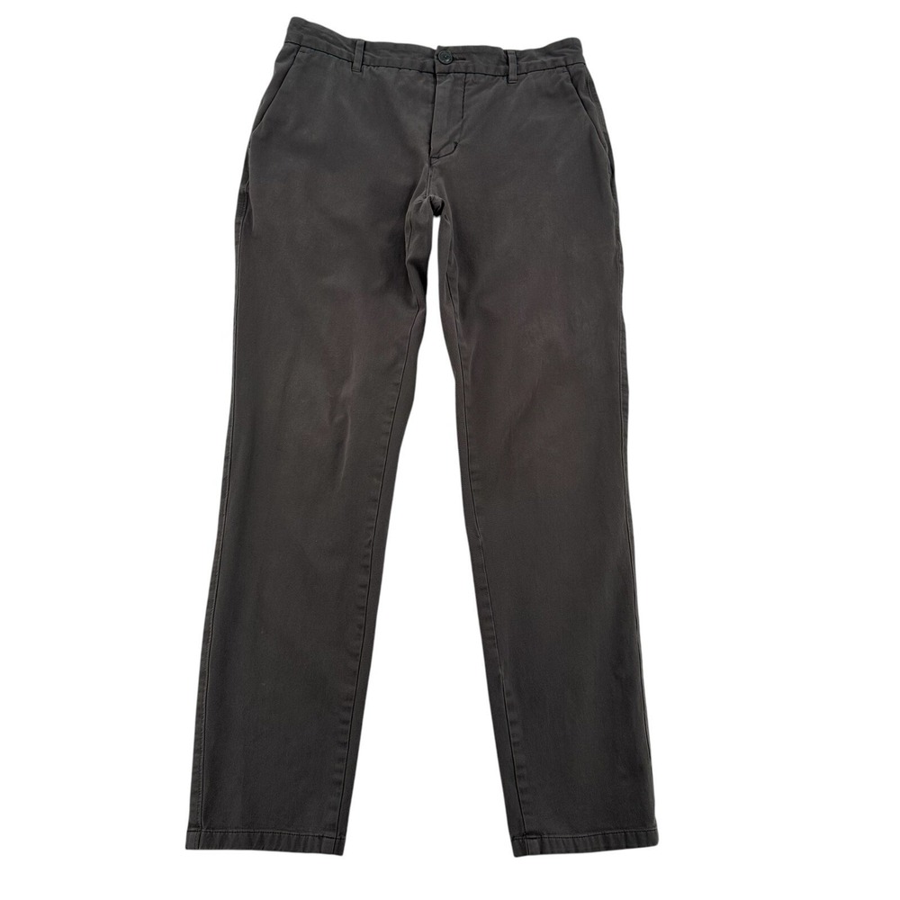 Everlane Uniform Performance Chino Pants Charcoal Gray Athletic Fit Mens 29x30